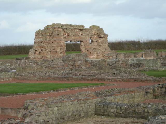 ruins and broken walls