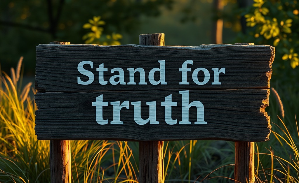 Stand for truth