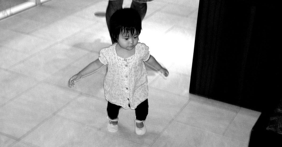 Toddling forward with Jesus