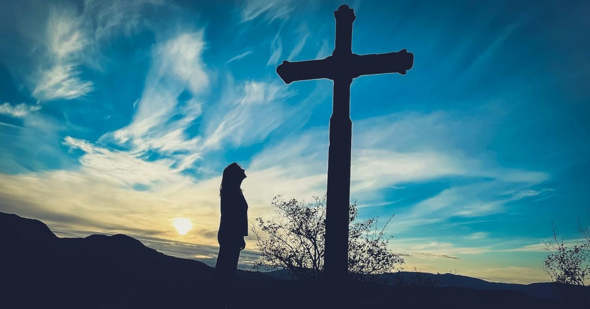 standing at the cross