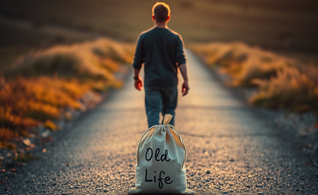 Old life left behind