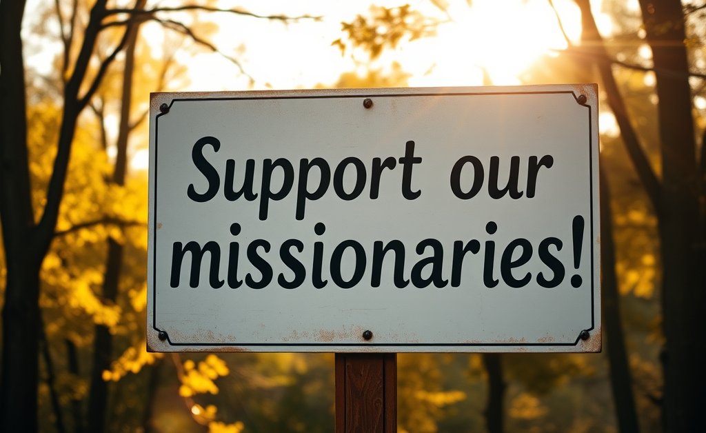 Support our missionaries