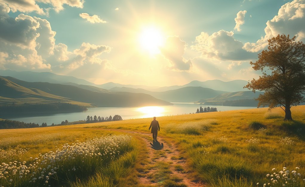 God's rest and peace