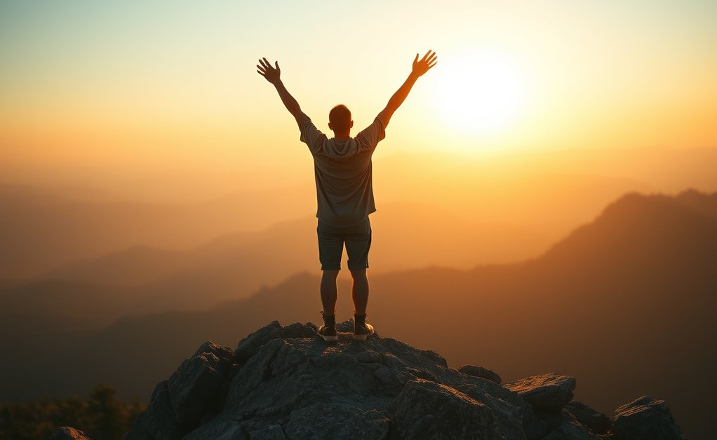 Worship on a mountain