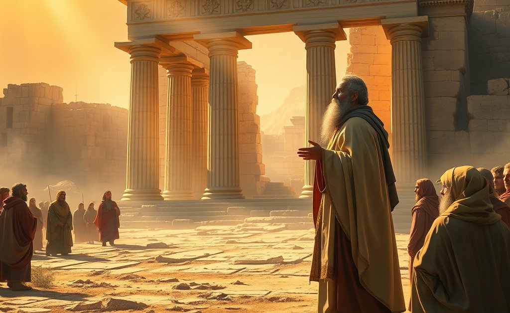 Zechariah and temple