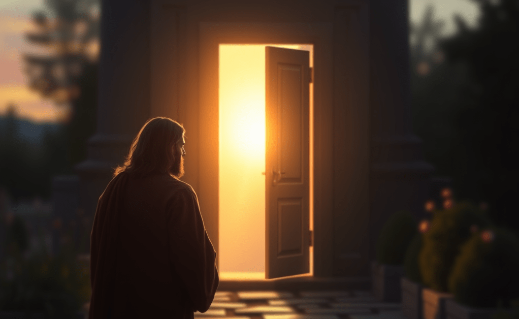 Jesus at the door