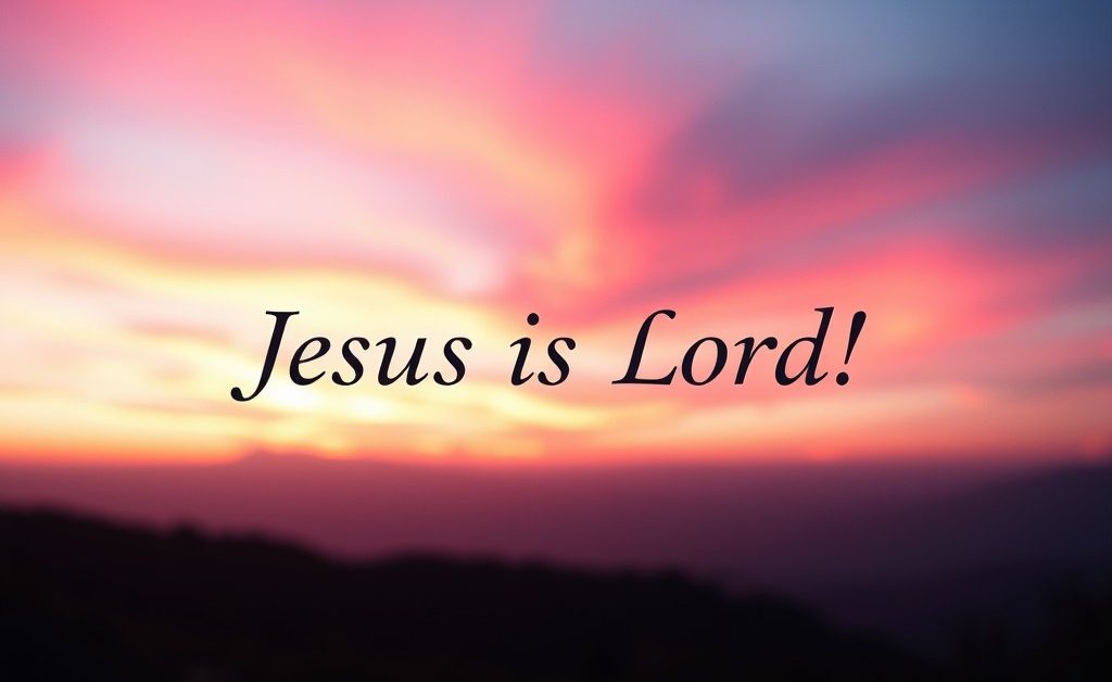 Jesus is Lord