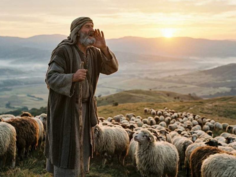Following our Shepherd’s voice